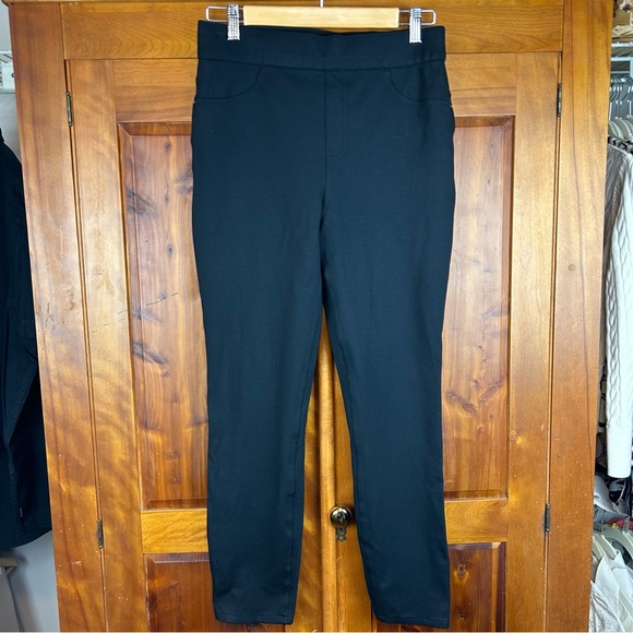 NEW - SPANX The Perfect Pant Skinny Ankle Ponte Black 20202T - Picture 3 of 17